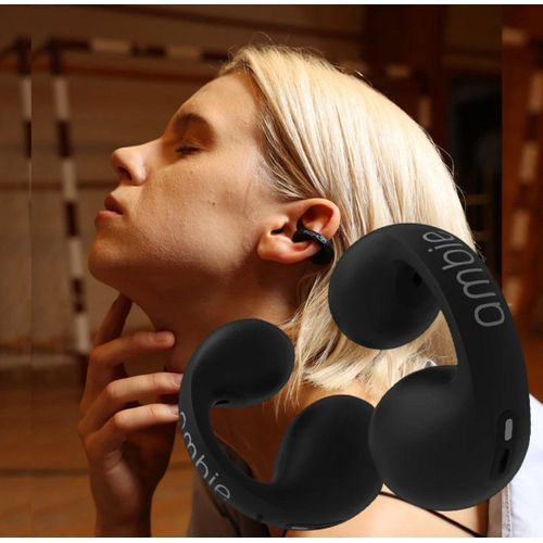 Open-Ear Bluetooth Wireless Earbuds Sound Extra Bass Stereo TWS - black - 3